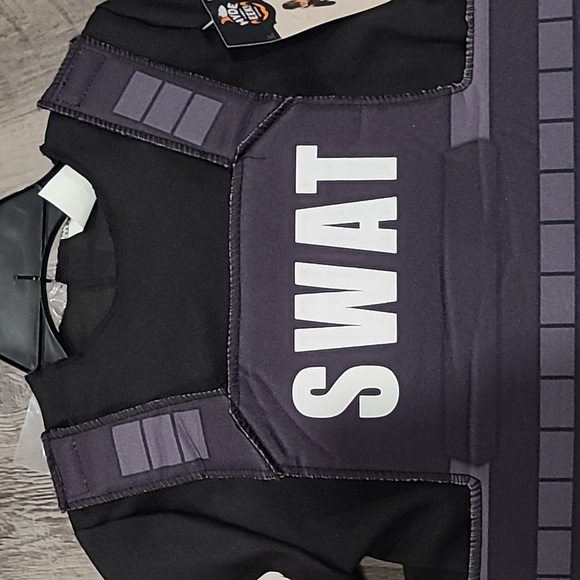 S.W.A.T. Officer Costume by Hyde & Eek! Size S (4-7) - Picture 5 of 9